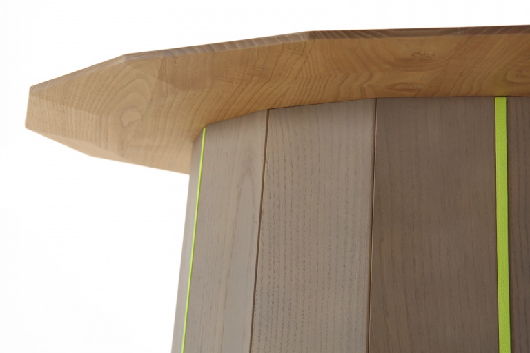 karimoku new standard  　Collar Wood  low table  / yellow or plain